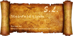 Steinfeld Linda névjegykártya